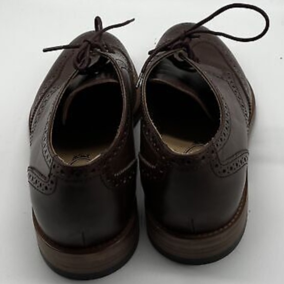 Tod\'s Men\'s Brown Leather Derby Oxford Dress Shoes sz 8